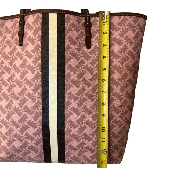 Juicy Couture Large Pink Satchel Purse Shoulder Bag Vacation Work Date Night Bag - Picture 11 of 15